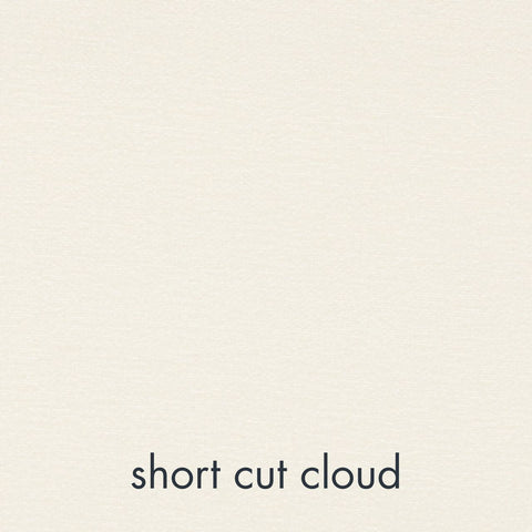 Moss Home Contemporary Detroit Low Profile Platform Bed in Ivory - Queen - Cal King - Queen