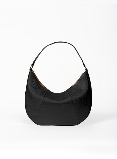Timeless Minimalist Handmade Zipper Shoulder Bag