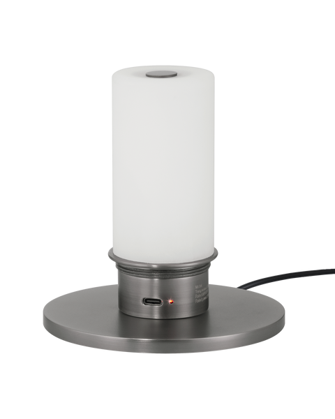 Galavant Modern Column Table Lamp in Brass