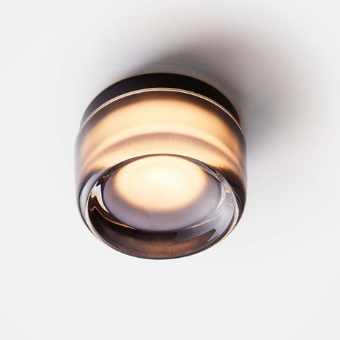 Dimple Flush Mount - Black Anodized