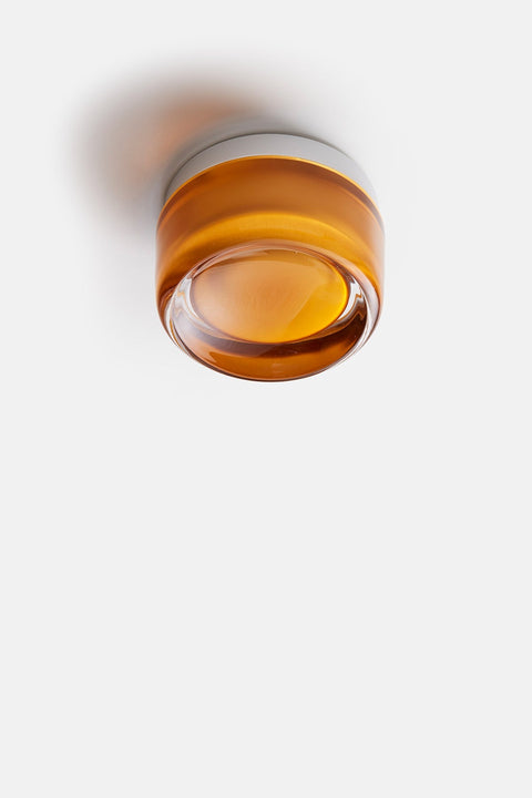 Dimple Flush Mount - Natural Anodized