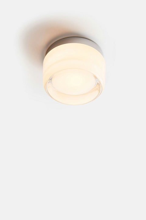 Dimple Flush Mount - Natural Anodized