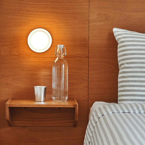 Dimple Sconce - Black Anodized