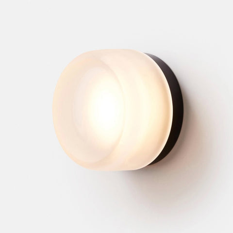Dimple Sconce - Black Anodized