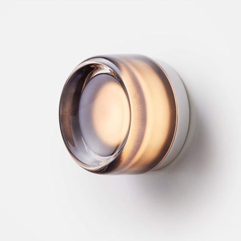 Dimple Sconce - Natural Anodized