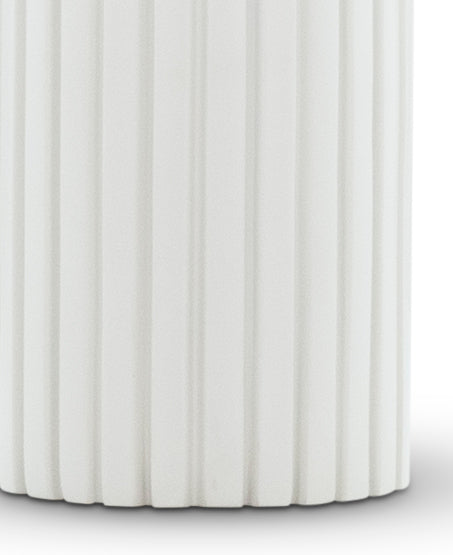 Dixon Fluted Column Modern Accent Table Lamp