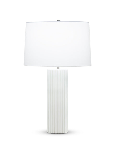 Dixon Fluted Column Modern Accent Table Lamp