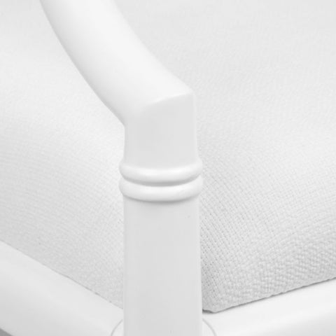 Artful Traditionalist Upholstered Armchair with Curved Arms