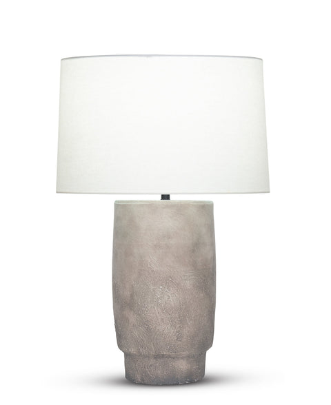 Dobbs Rustic Column Table Lamp Accent Drum Design
