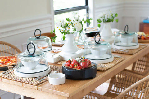 Organic Rustic Handmade Solid Serving Dish Cover