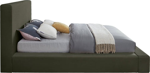 Dorian Velvet Upholstered Bed