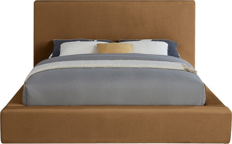 Dorian Velvet Upholstered Bed