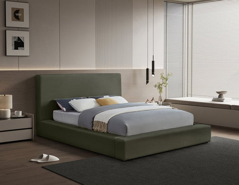 Dorian Velvet Upholstered Bed