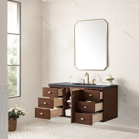 Amberly Mid Century Modern Bathroom Vanity with Single Bowl