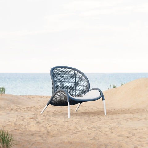 Dune Lawn & Garden Modern Accent Chair for Outdoor Furniture