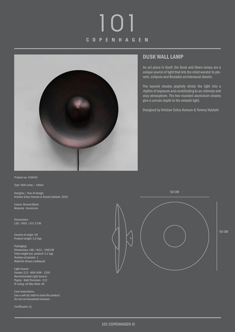 Dusk Wall Lamp
