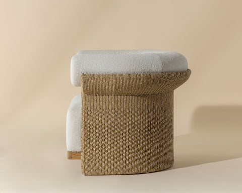 Outdoor Living & Garden Modern Barrel Lounge Chair