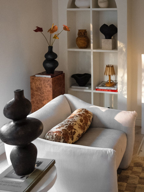 Powered by People Artful Traditionalist Textured Reversible Bolster Pillow - 8 x 24 - 9 x 36 - 9 x 48