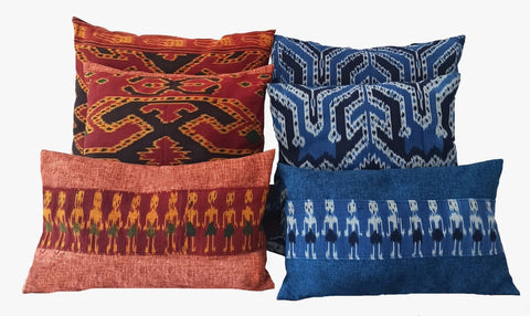 Powered by People Artful Traditionalist Bohemian Graphic Rectangle Pillow Cover - 12 x 20