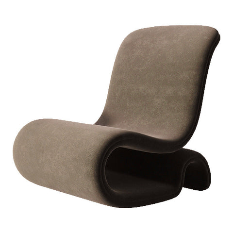 Timeless Minimalist Armless Club Cantilever Chair