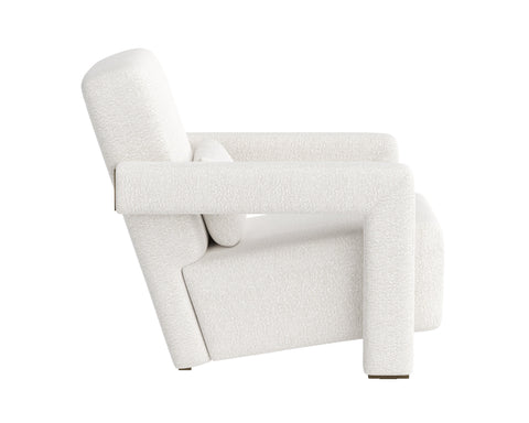 Timeless Minimalist Modern Upholstered Slipper Lounge Chair