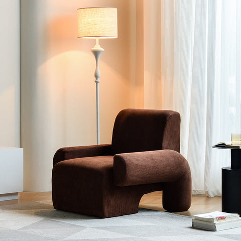 Timeless Minimalist Modern Parsons Upholstered Accent Chair