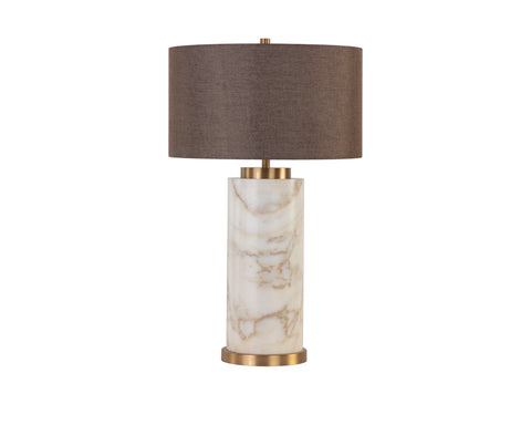 Accent Modern Handcrafted Cylinder Table Lamp