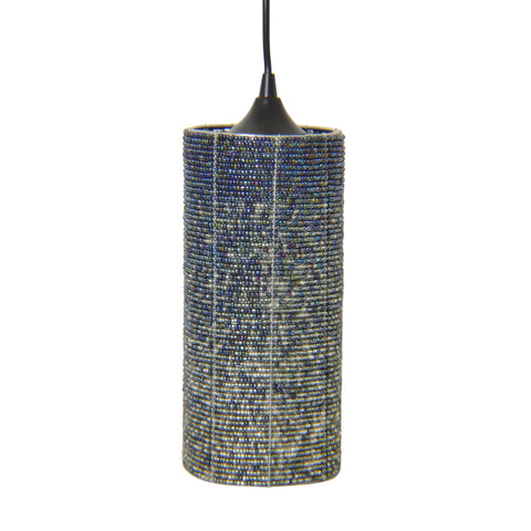 Accent Elegant Pendant Light with Art Glass Beads Ceiling Light
