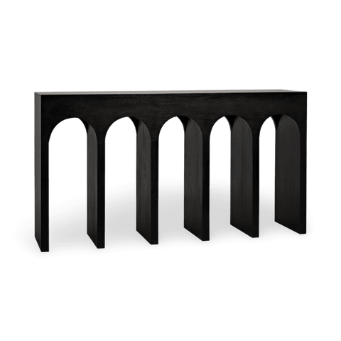 Bridge Modern Entryway Console with Block Frame