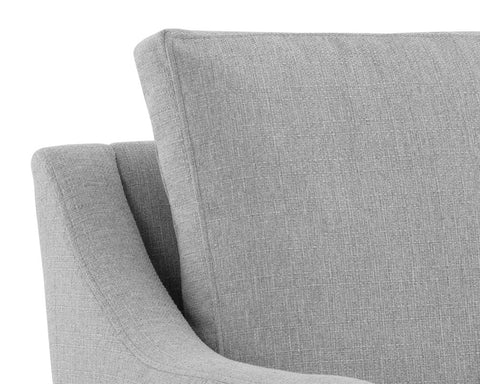 Parsons Timeless Minimalist Modern Upholstered Slipper Lounge Chair