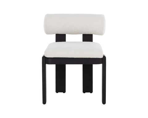 Timeless Minimalist Modern Upholstered Dining Side Chair