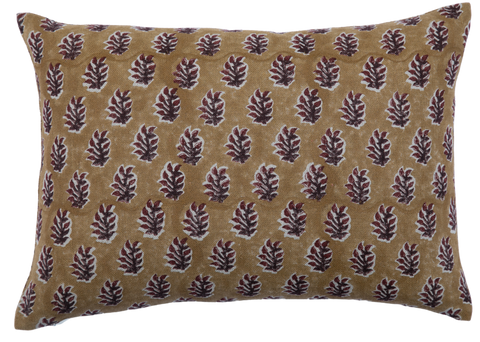 Filling Spaces Artful Traditionalist Handcrafted Bohemian Lumbar Pillow - 18 x 18 - 20 x 20 - 22 x 22 - 24 x 24 - 26X 26 - 14 x 20 - 14 x 40 - 18 x 40 - 16 x 50