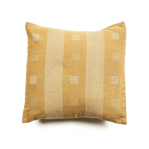 Powered by People Artful Traditionalist Organic Bohemian Accent Throw Pillow - 20 x 20