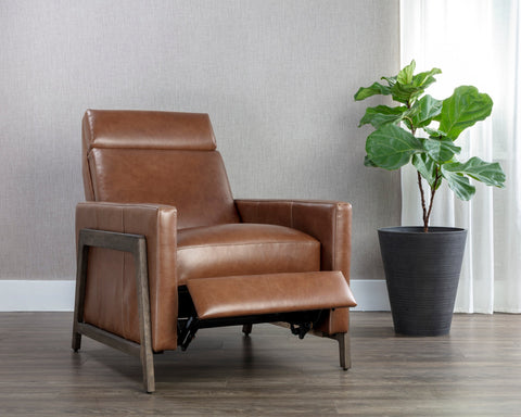 Timeless Minimalist Modern Parsons Recliner Lounge Chair