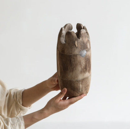 Decorating Essentials Wabi Sabi Asymmetrical Art Vase