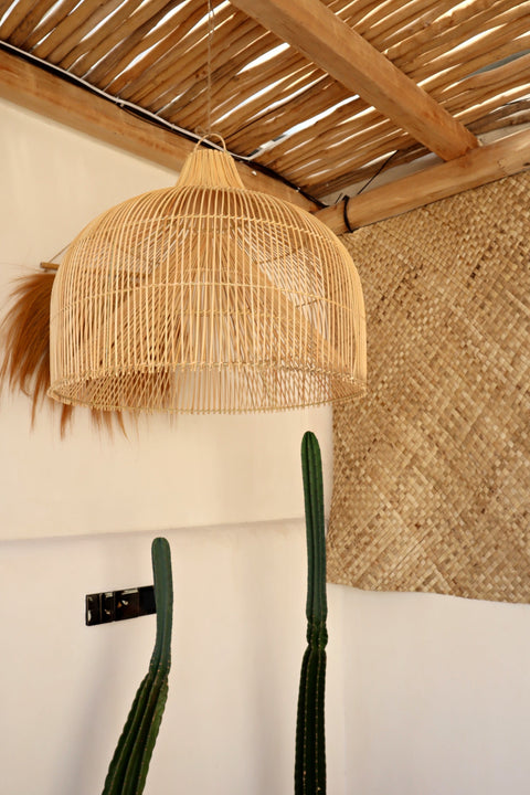 Ambient Bohemian Handcrafted Bell Pendant Light