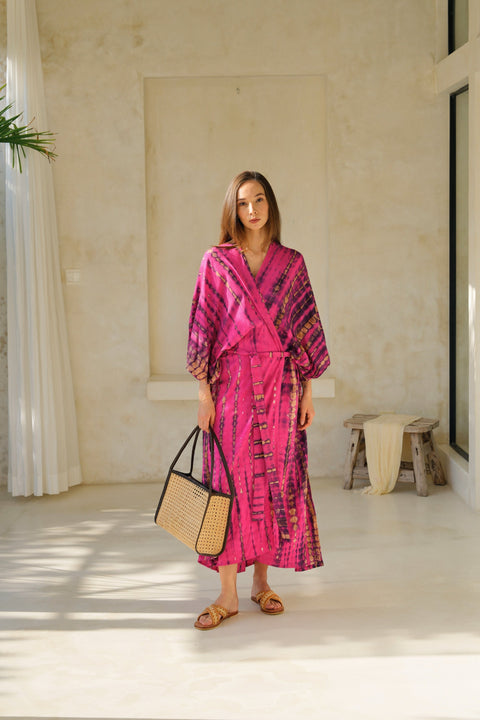 Beach Geometric Handmade Rattan Tote with Leather Trim