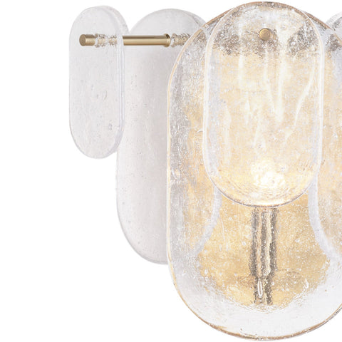 Regina Echo Beveled Art Glass Sconce Modern Wall Light