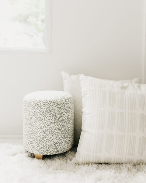 Basilone Timeless Minimalist Modern Pouf Ottoman