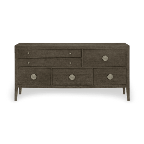 Linea Modern Sideboard with Knob and Pull Handles Cabinet