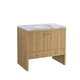 James Martin Furniture Hudson Contemporary Freestanding Bathroom Vanity