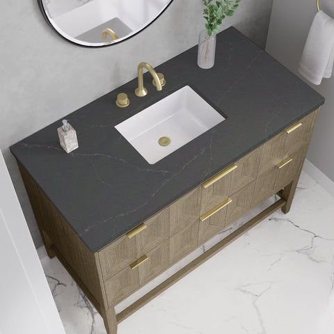 James Martin Furniture Emmeline Modern Freestanding Bathroom Vanity