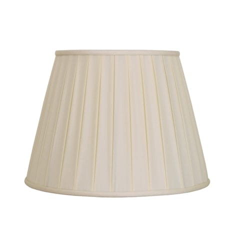 Empire English Pleat 100% Pongee Silk Lamp Shade - Sand