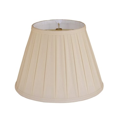 Empire English Pleat Anna Rayon Lamp Shade - Sand