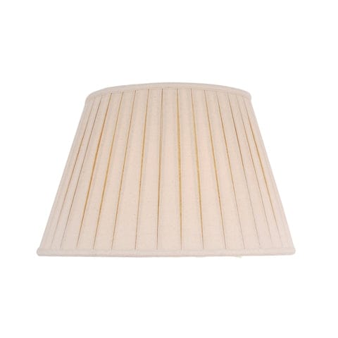 Empire English Pleat Linen Lamp Shade - Off White