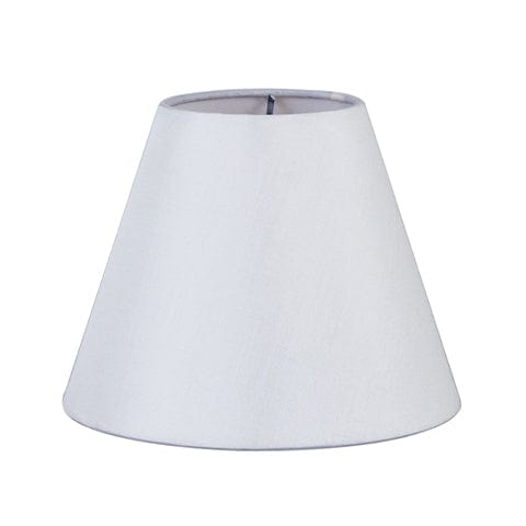 Empire Hand Rolled Edge Hard Back 100% Pongee Silk Lamp Shade - Oyster