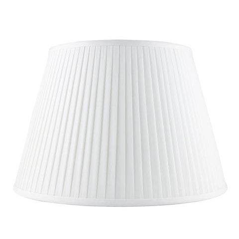 Artful Traditionalist Empire Elegant Pleated Lamp Shade