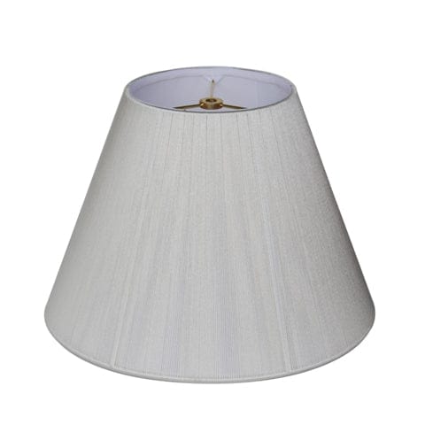 Empire String W/Hand Sewn Soft Lining String Lamp Shade - Mid White