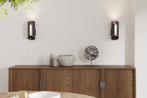 Enza Accent Mid Century Column Sconce Wall Light