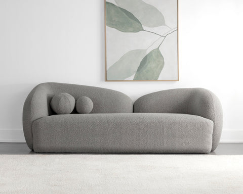 Esme Contemporary Boucle Standard Sofa